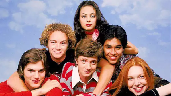 El elenco de That ´70s Show en su primera temporada.