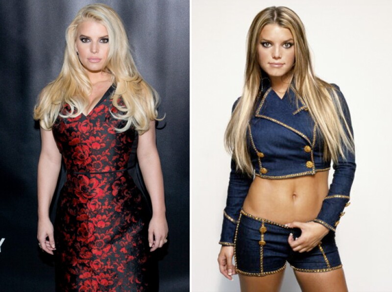 Jessica Simpson aumentó de peso tras su segundo embarazo.