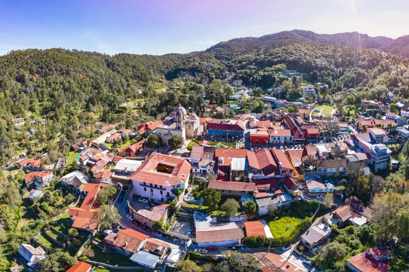 vista panorámica de vivienda