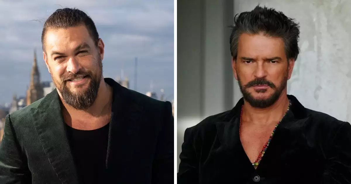 Jason Momoa y Ricardo Arjona