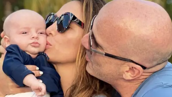 Erika Zaba, Francisco  Ontiveros y su bebé Emiliano.