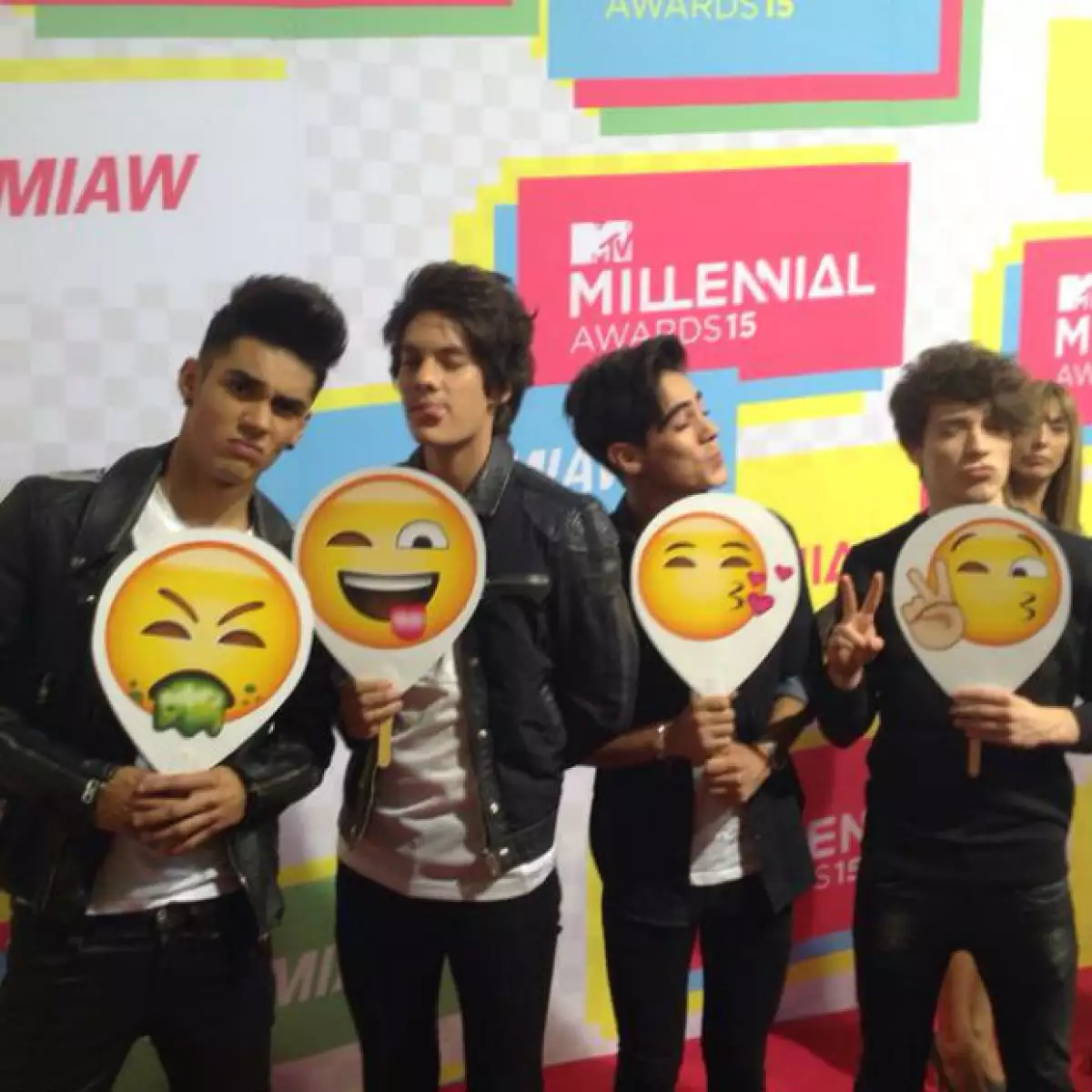 CD9 a su paso por la pink carpet.