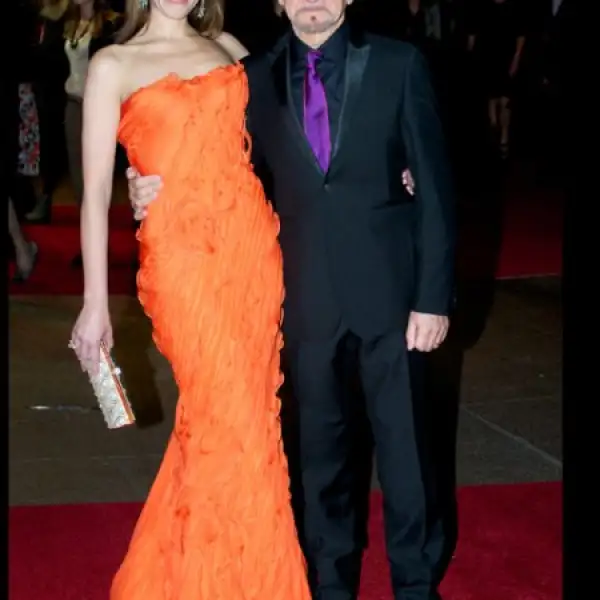 Daniela Lavender acompañó a su esposo, el actor Ben Kingsley.