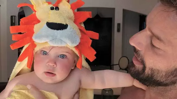 Lucía y Ricky Martin