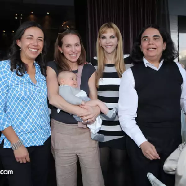 Laura Manzo, Tatiana, Simona Landucci, Shanik Berman y Consuelo Sáizar