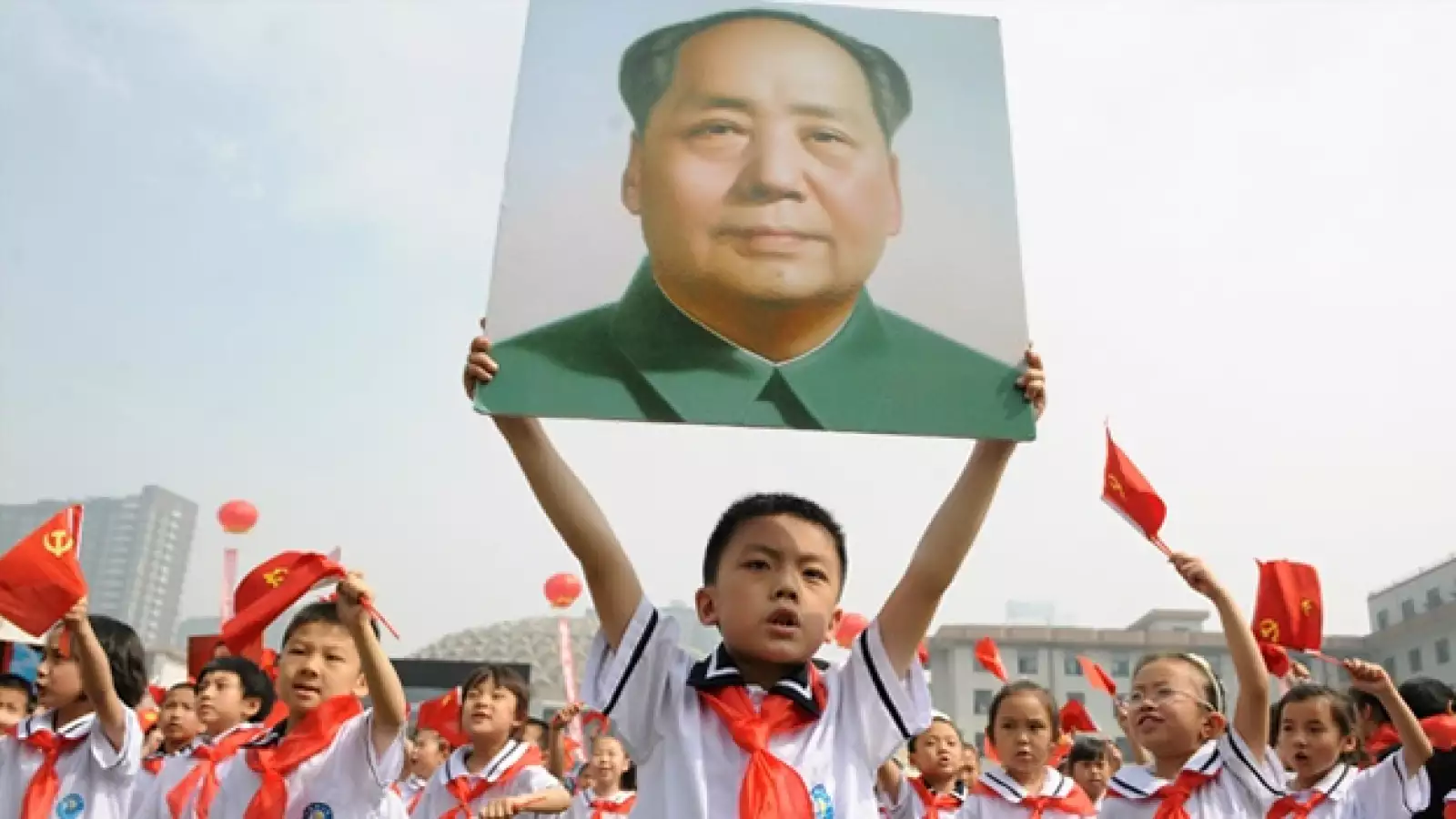 China - desfile - Mao