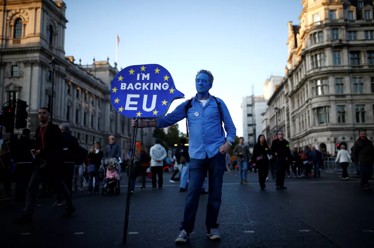 Brexit Manifestación