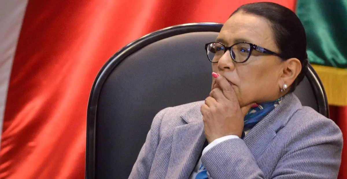 Rosa Icela Rodríguez, secretaria de Seguridad y Protección Ciudadana, acudió a comparecer ante la comisión de Seguridad Ciudadana de la Cámara de Diputados.
