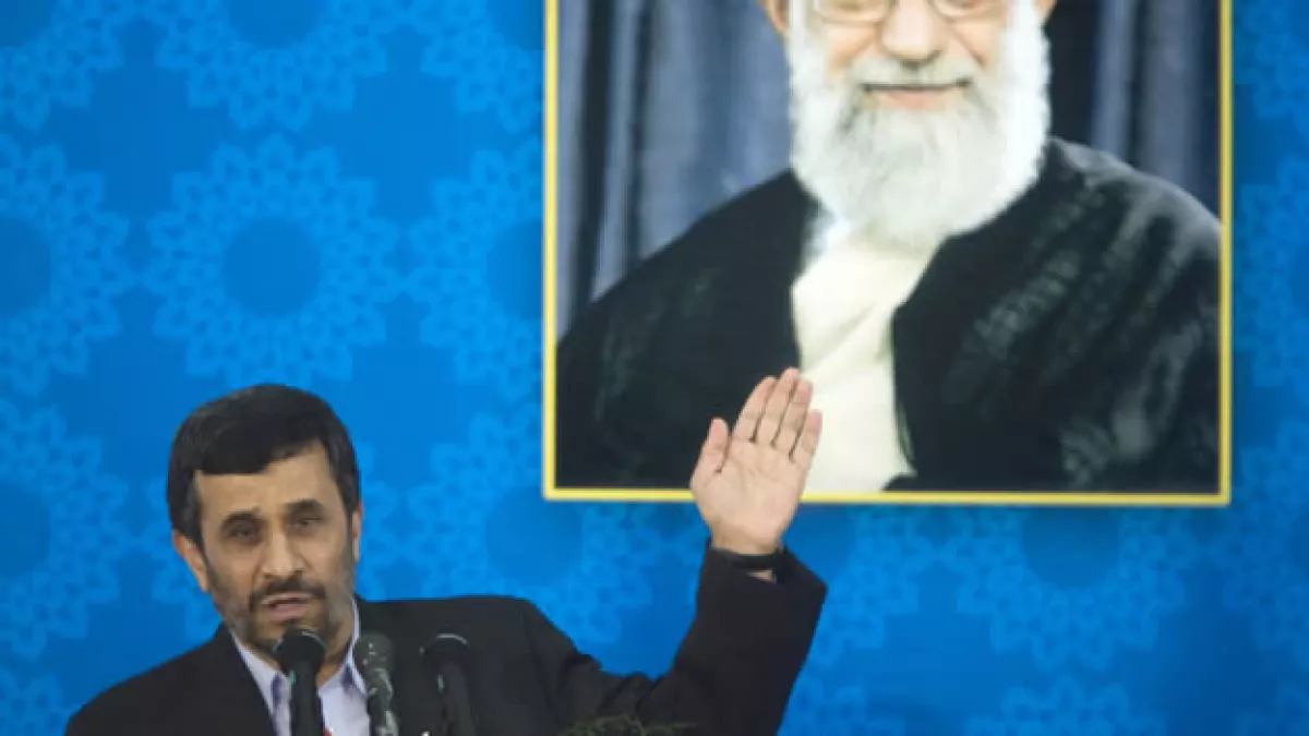 Mahmud Ahmadineyad, presidente de Irán, dice que el programa nuclear es pacífico
