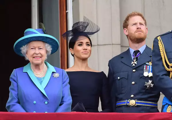 Royal Air Force's 100th Birthday Flypast From Buckingham Palace
