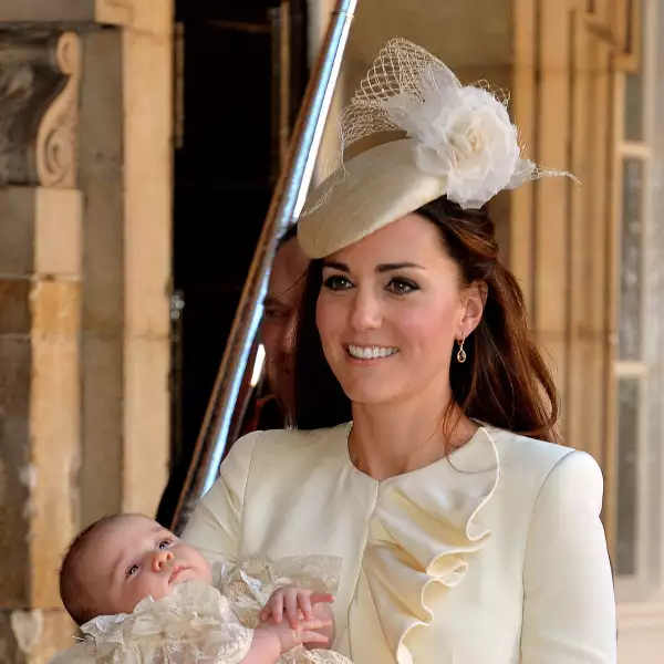 HRH Prince George Of Cambridge Is Christened At St James' Palace