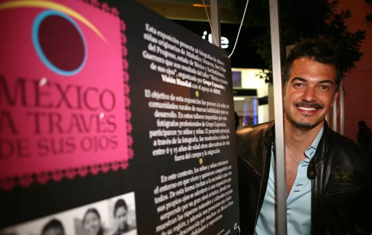 Para Fernando del Solar participar en eventos altruistas es una manera de retribuir las cosas que le ha dado México.