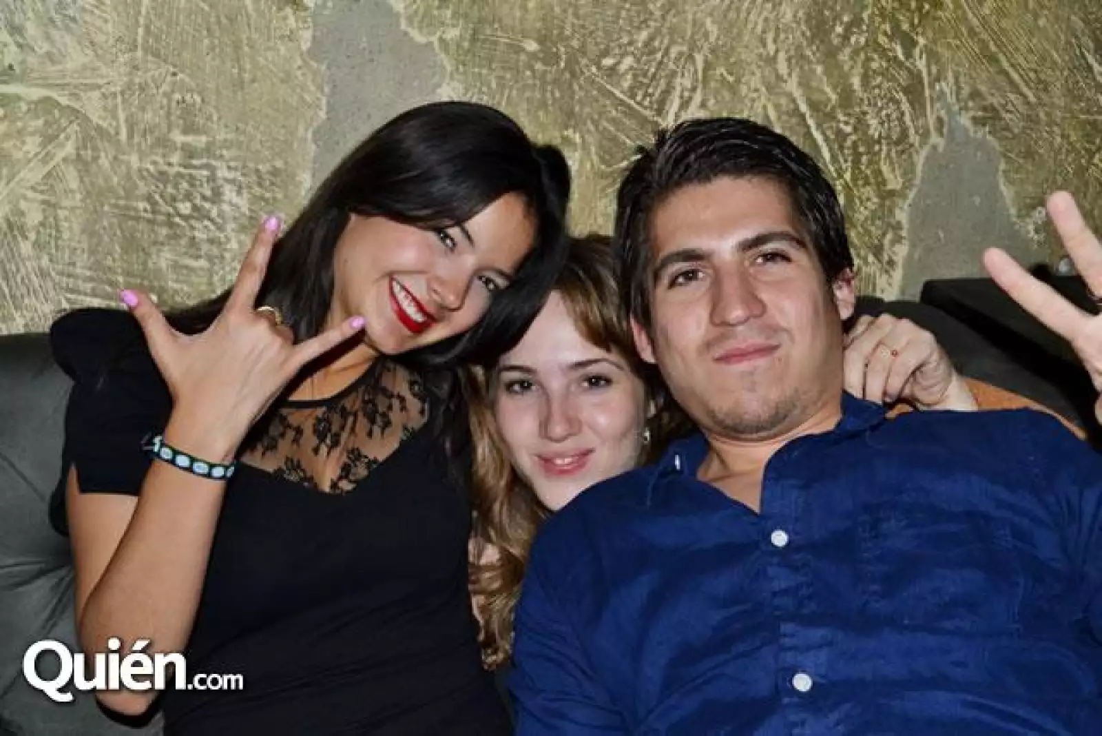 Gaby Peña. Adriana Farías y Alan Tijerina