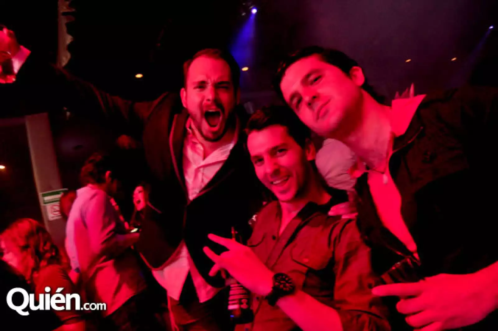 Dany Osuna,Memo Basauri y Rod Almaraz