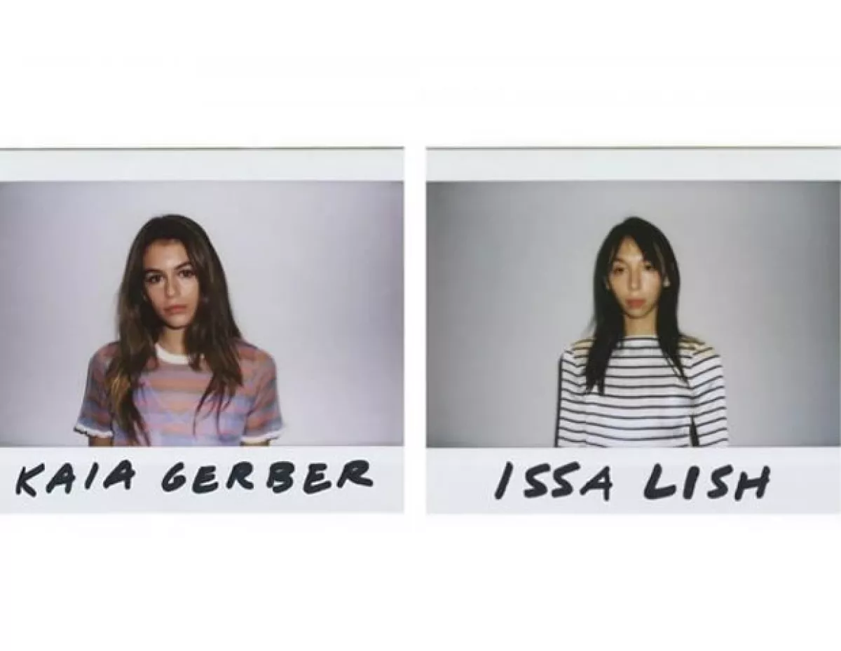 Kaia Gerber, Issa Lish, y Travi$ Scott fueron parte del squad del diseñador.
