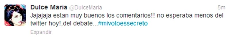 Dulce María.