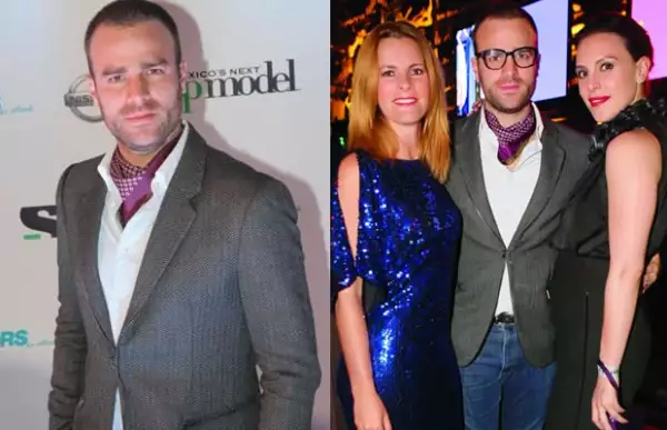 Max, Villegas con Karina Velasco