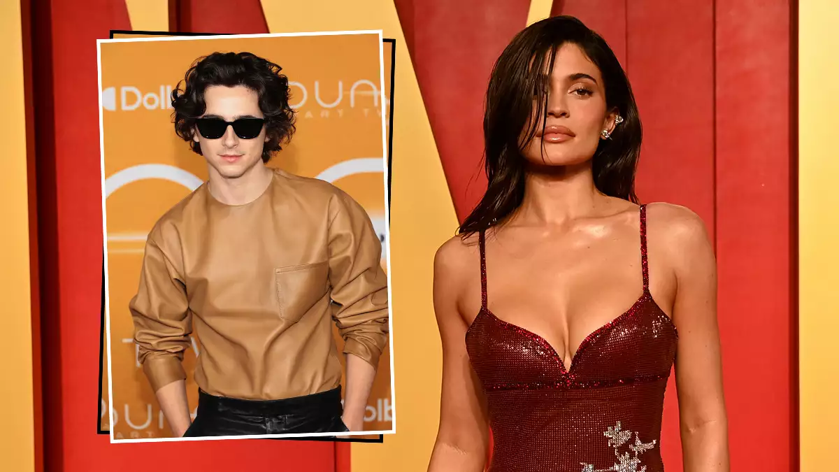 Fuentes desmienten el embarazo de Kylie Jenner y Timothée Chalamet