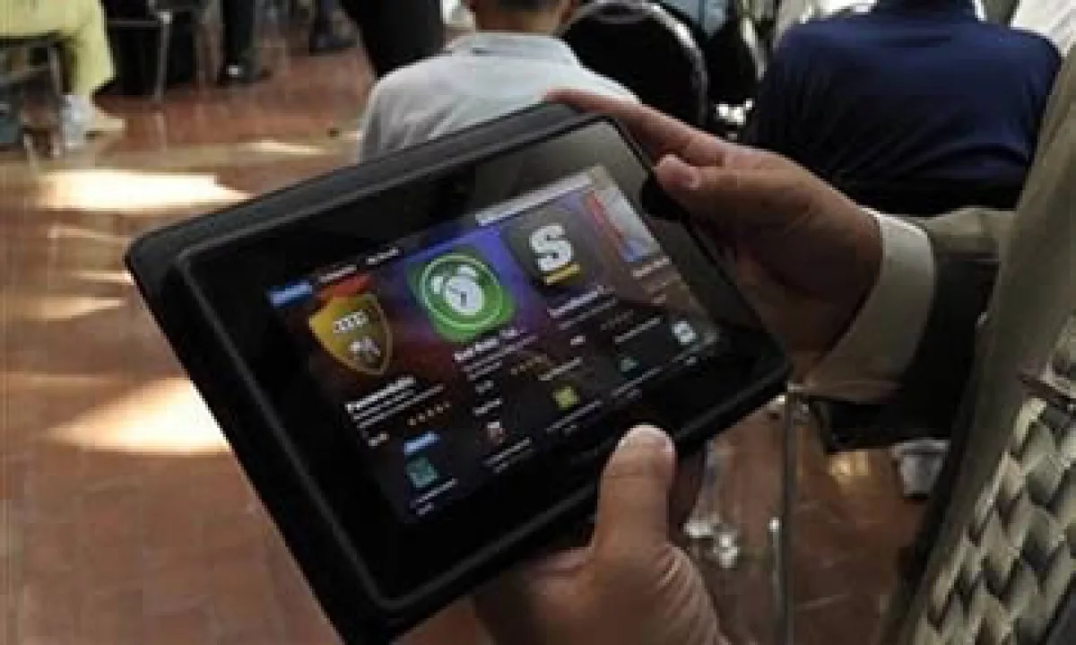 La PlayBook afronta una dura pelea en el mercado frente a la iPad de Apple, y ahora frente al Kindle Fire de Amazon. (Foto: Reuters)