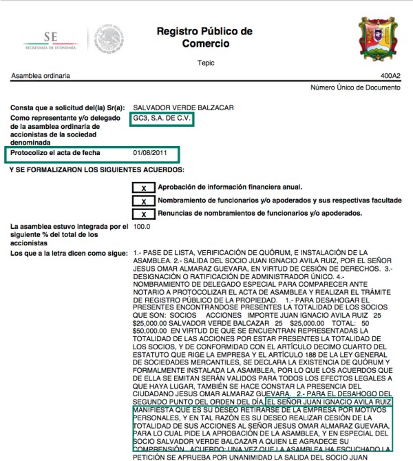 GC3, SA de CV