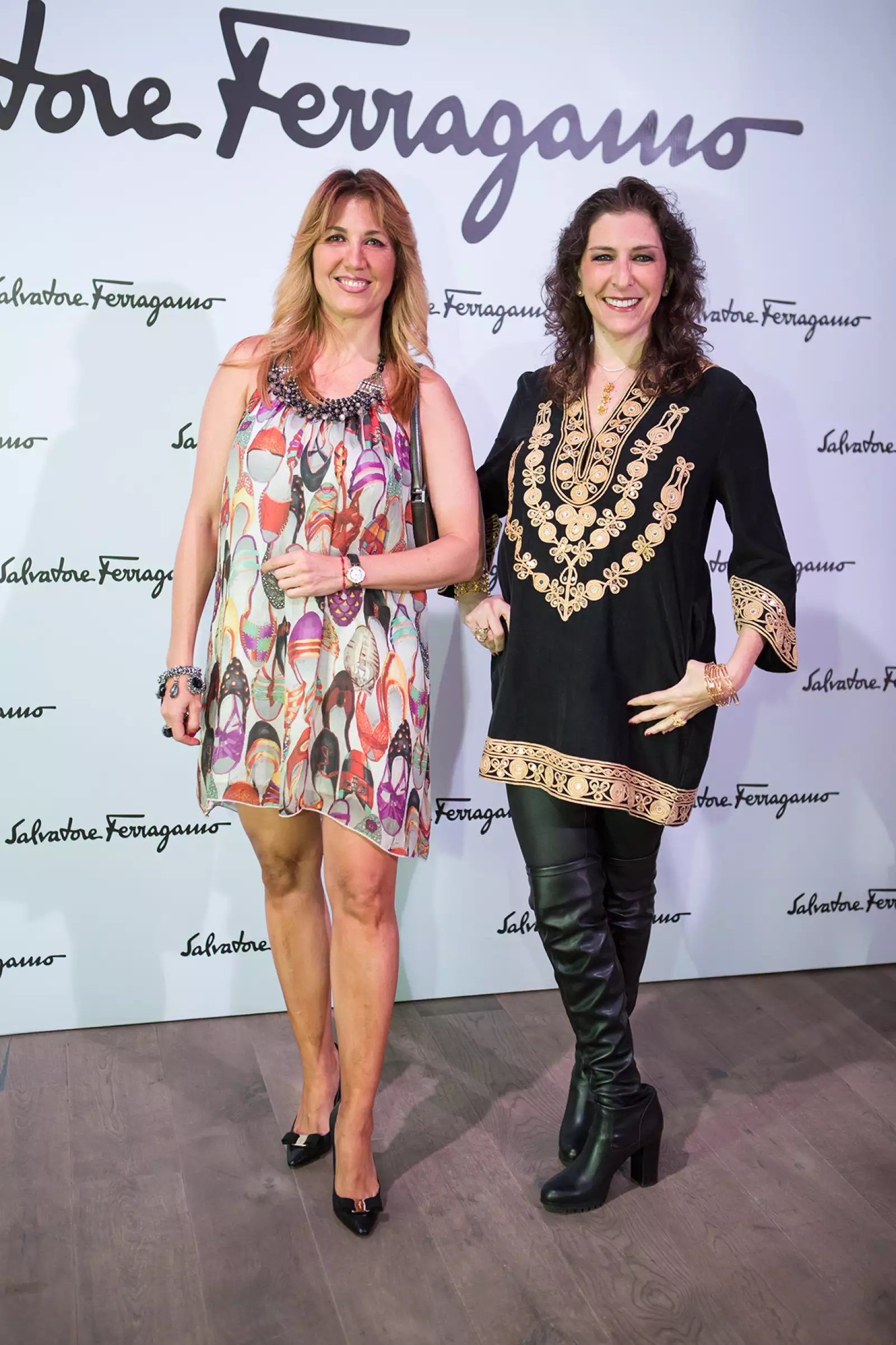 Presentación de la nueva colección de zapatos Ferragamo