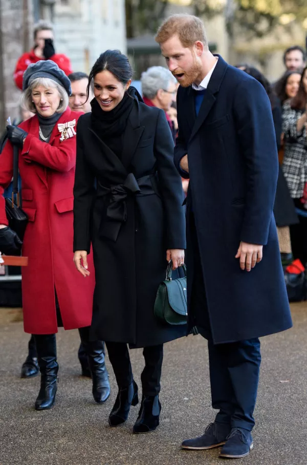 Prince Harry and Meghan Markle visit Cardiff, Wales, UK - 18 Jan 2018