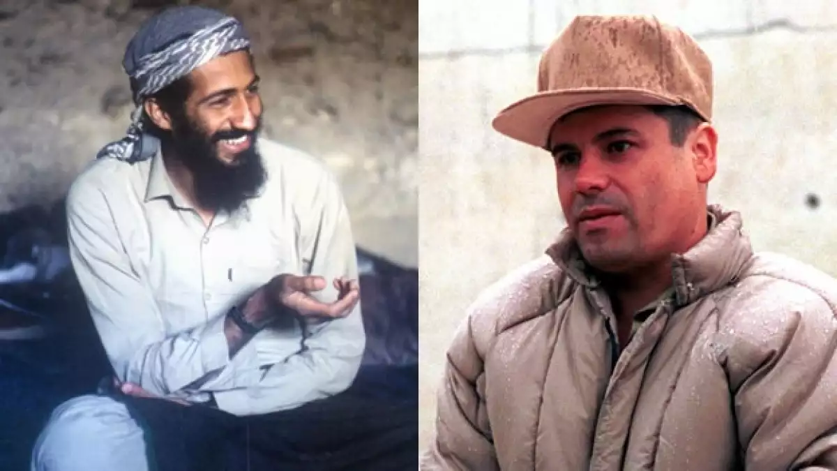 Osama bin Laden Joaquin Chapo Guzman