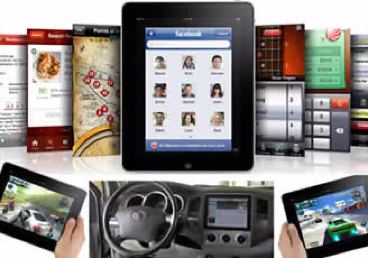 Puede servir como un poderoso GPS o para entretener a tus hijos con películas. (Foto: Autocosmos.com)