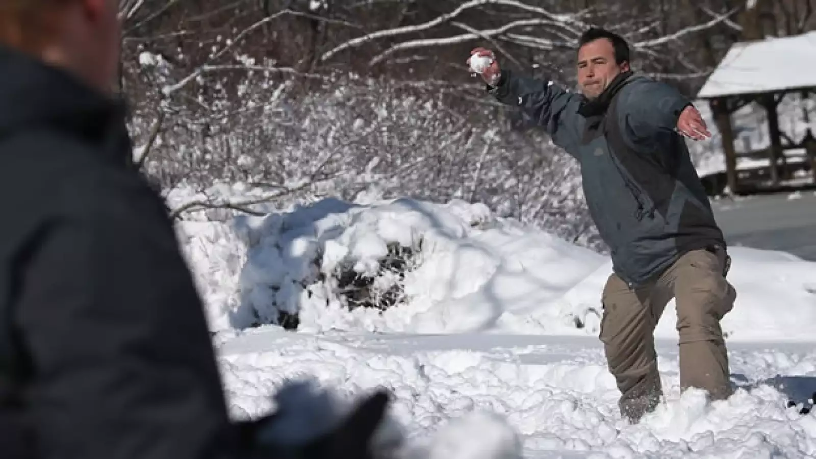 Nevadas en el noreste de EU
