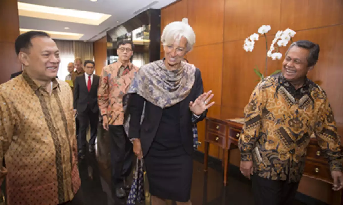 Lagarde está en una visita de dos días en Yakarta, la capital de Indonesia. (Foto: Reuters )