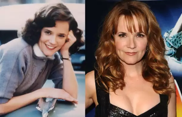 Lea Thompson tenía 24 años, hoy tiene 49.