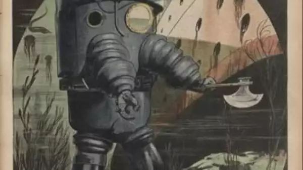 Armaduras con simulaciones rob�ticas. Cr�dito: Archivo de la Bibliot�que Nationale de France