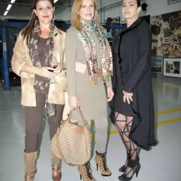 Isabel Muñoz,Emma Rangel y Melena Durán