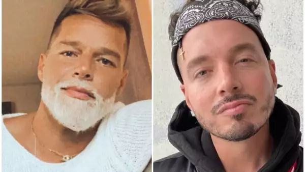 Ricky Martin y J Balvin.