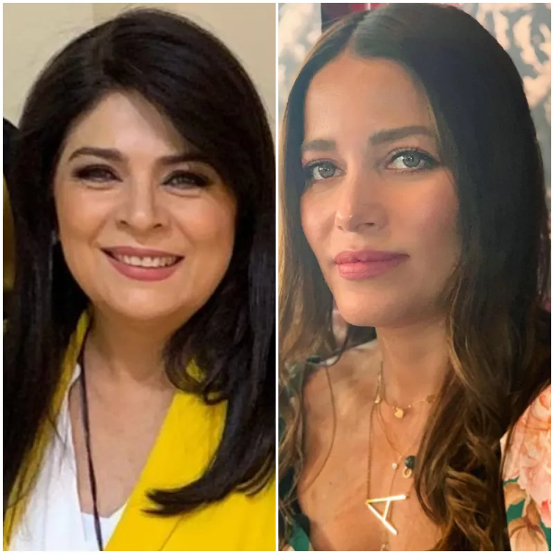 Victoria Ruffo y Adriana Fonseca