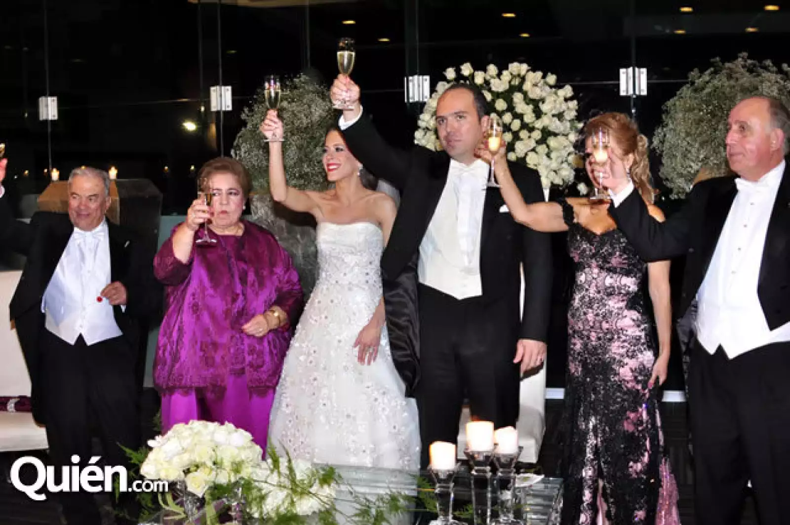 Boda de Carolina González y Bernardo Bichara Assad