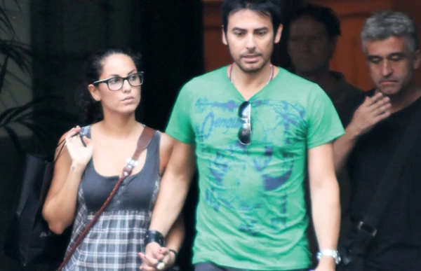 Bárbara Mori y Beto Cuevas.