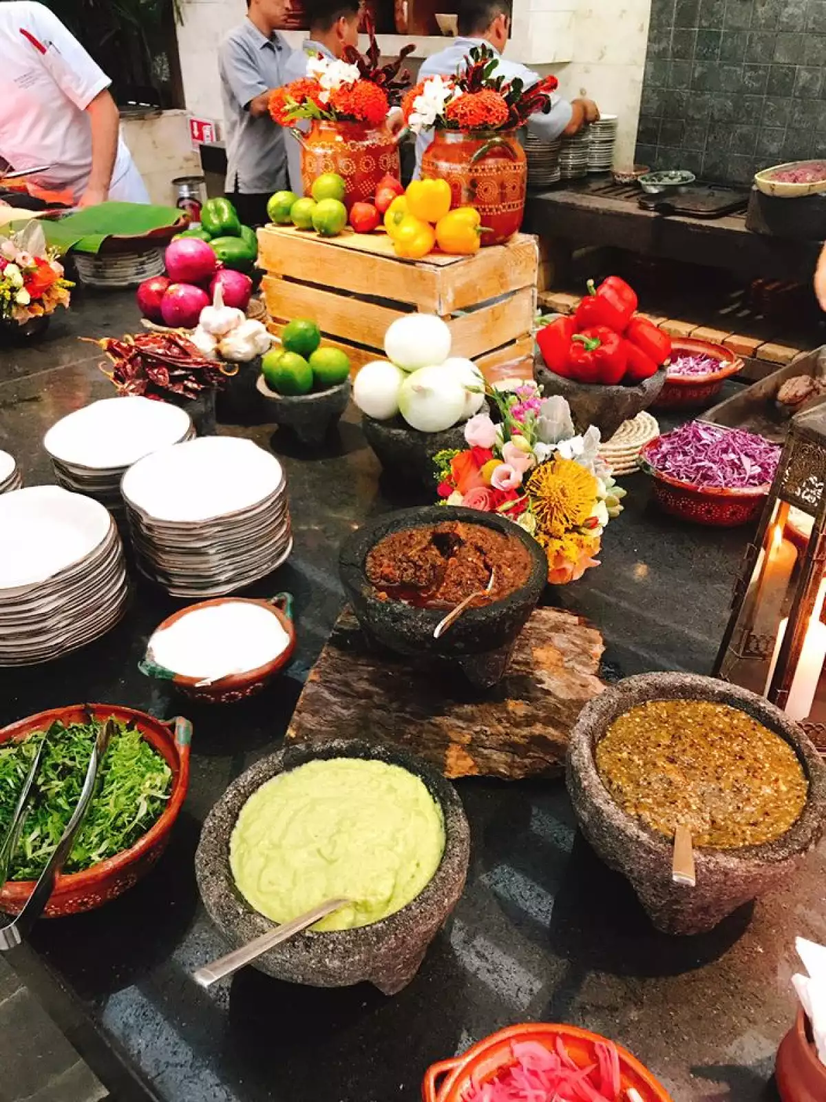 Salsas crudas y cocinadas
