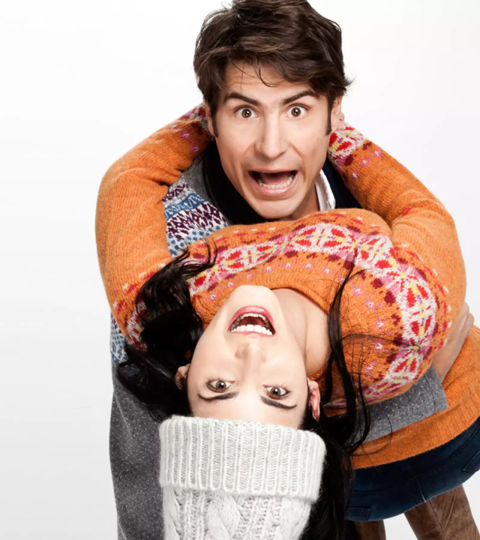 Alex Sirvent y Ximena Herrera disfrutan de la Navidad.