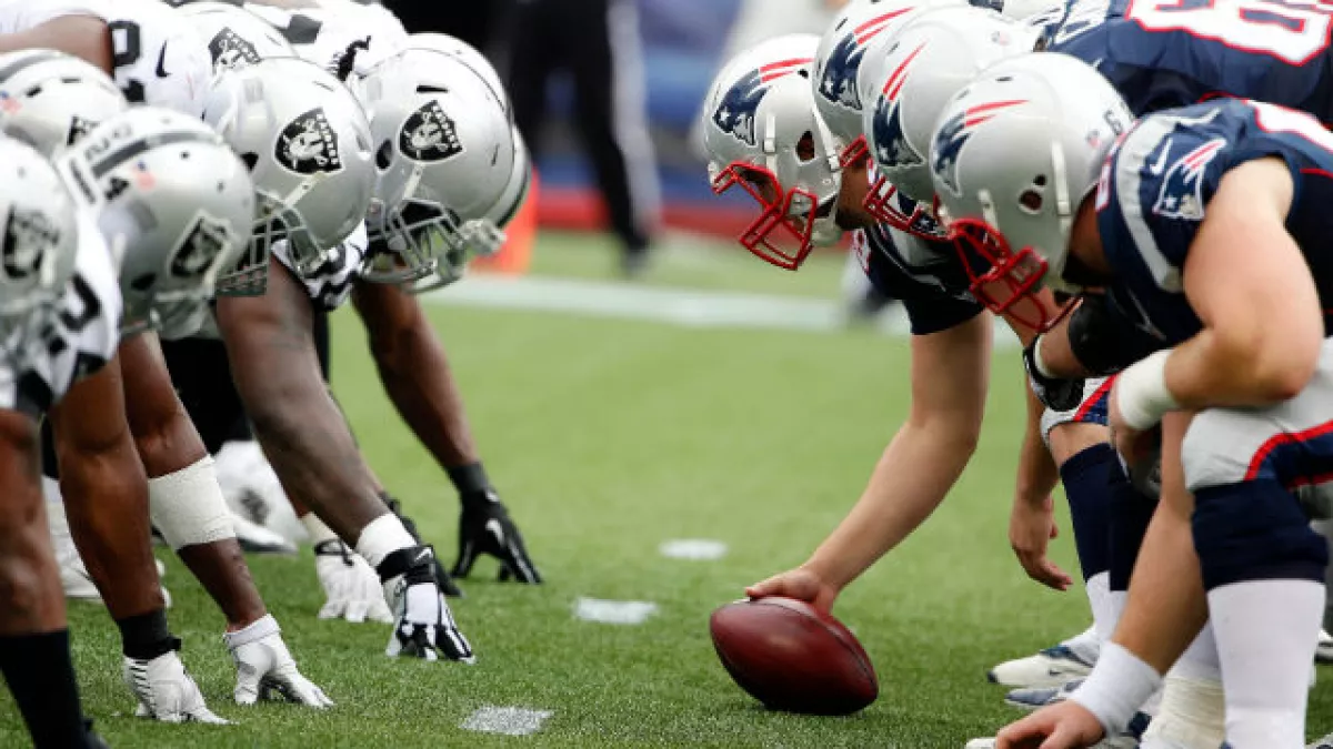 Pats vs Raiders