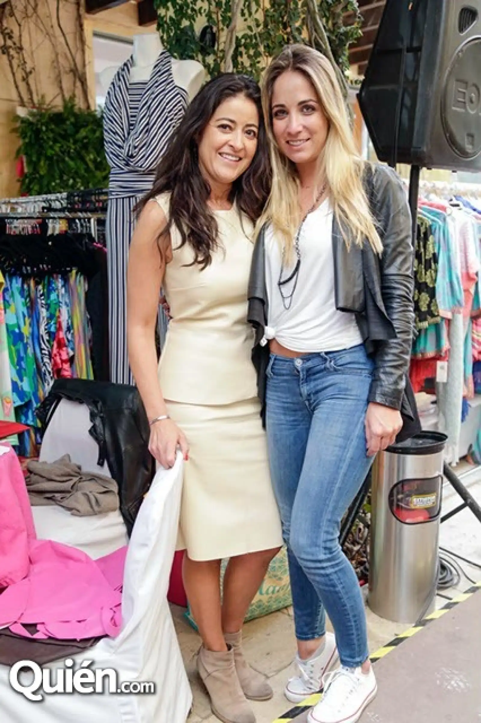 Cucu Carrera y Paula Arango