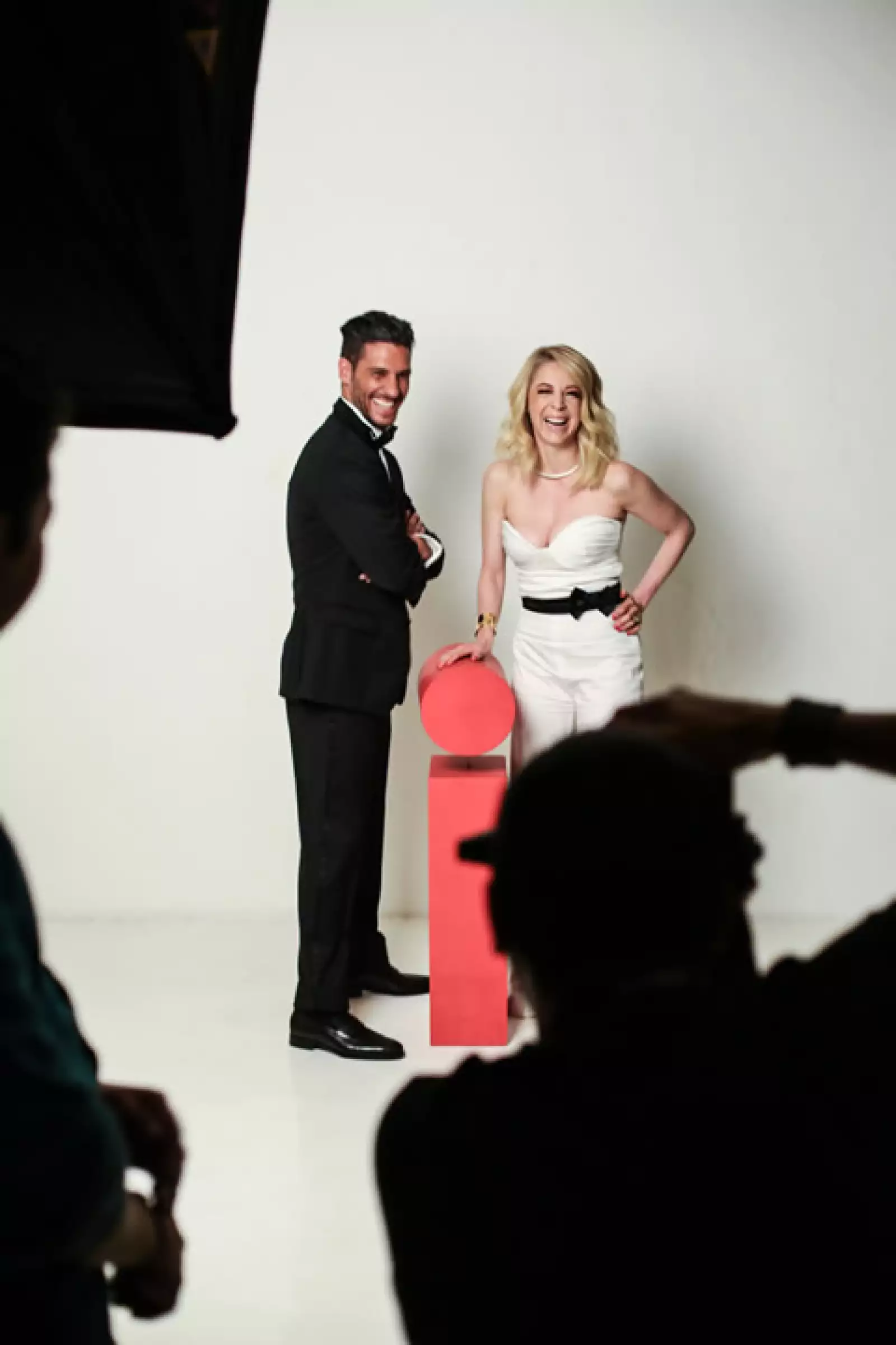 Erick Elías y Edith González