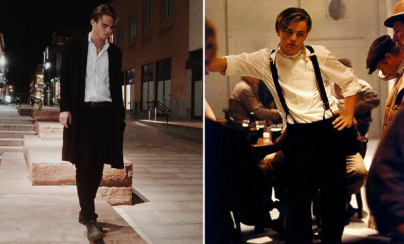 ¿Quién es quién? Konrad, a la izquierda, y Leo a la derecha, en el set de Titanic