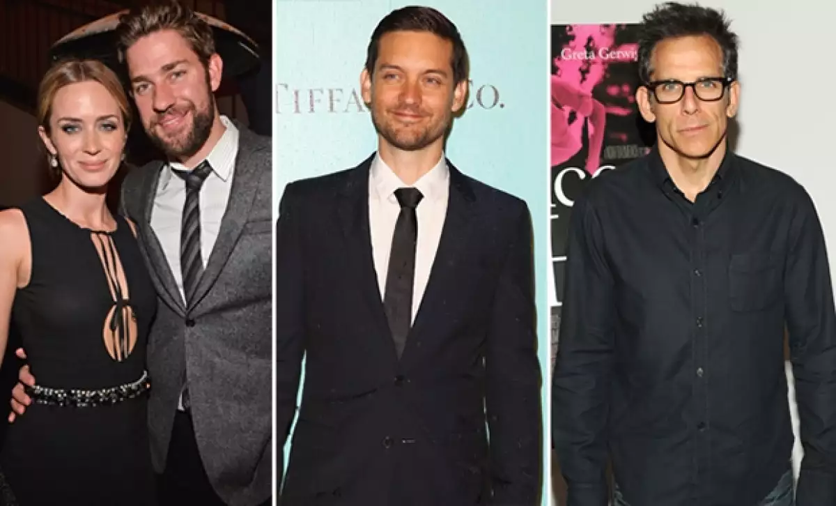 Emily Blunt, John Krasinsky, Tobey Maguire y Ben Stiller fueron algunas de las celebs que asistieron a la fiesta.