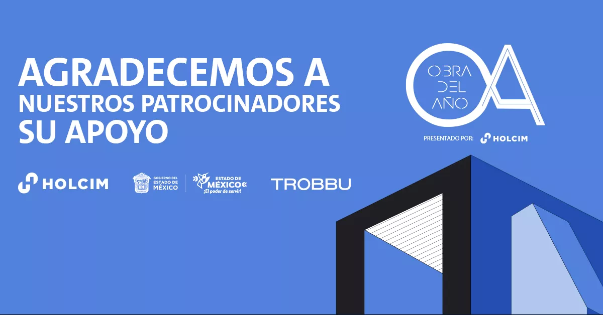 Patrocinadores Obra del Año 2025
