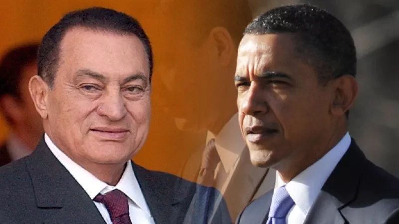 Mubarak - Obama 