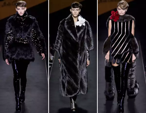 Cuando Karl Lagerfeld llegó a la firma en 1965, acuñó el término Fendi Fun por los divertidos diseños en piel que hizo para la casa. Así nació el logo de la doble F que se imprime en ropa y accesorios.