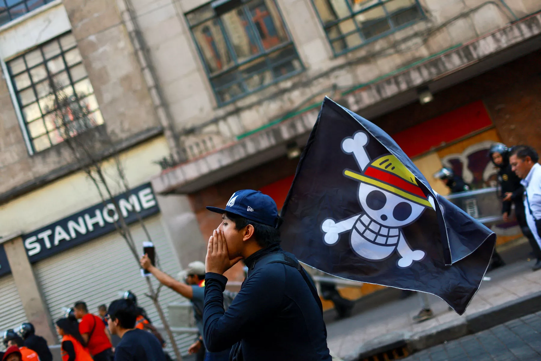 protesta contra la violencia en mexico