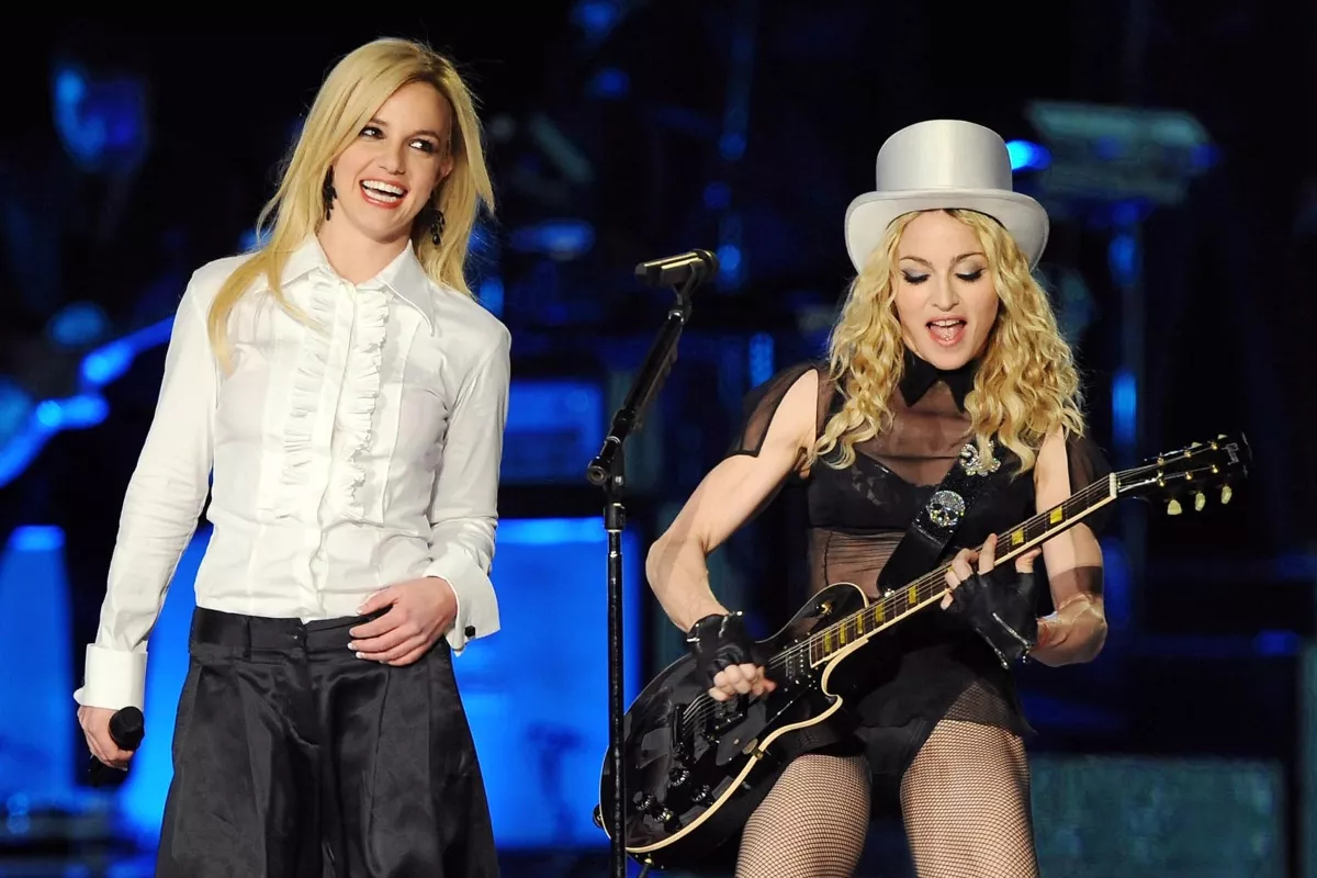 Britney  Spears y Madonna