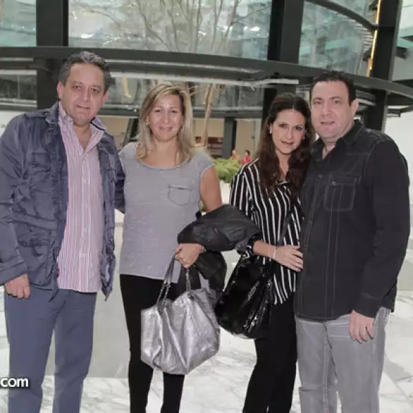 Alfonso y Ana Guizar con Laila y Daniel Alter